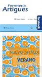 Mobile Screenshot of ferreteriaartigues.com